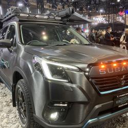 「BOOST EAR」を装着したSUBARUフォレスター