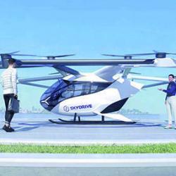 「空飛ぶクルマ」のイメージ