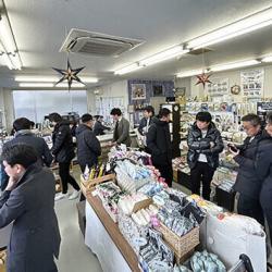 1階店舗兼事務所を見学