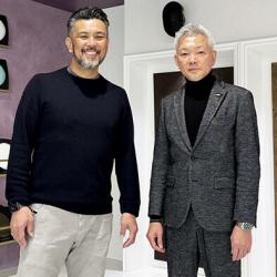 田島社長㊧と門脇社長㊨