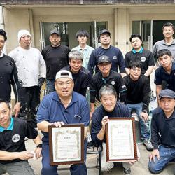 下坂部小学校塗装ボランティア03