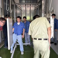 乾燥後の仕上がりを細かくチェック