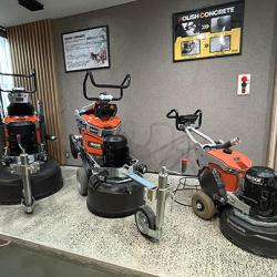 最新鋭のコンクリート研磨機